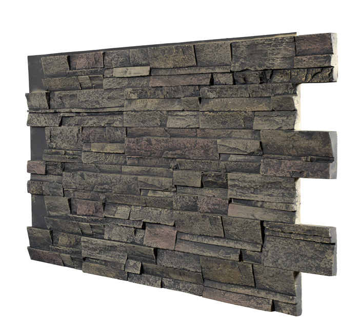 Stacked Stone Dry Stack - Gray